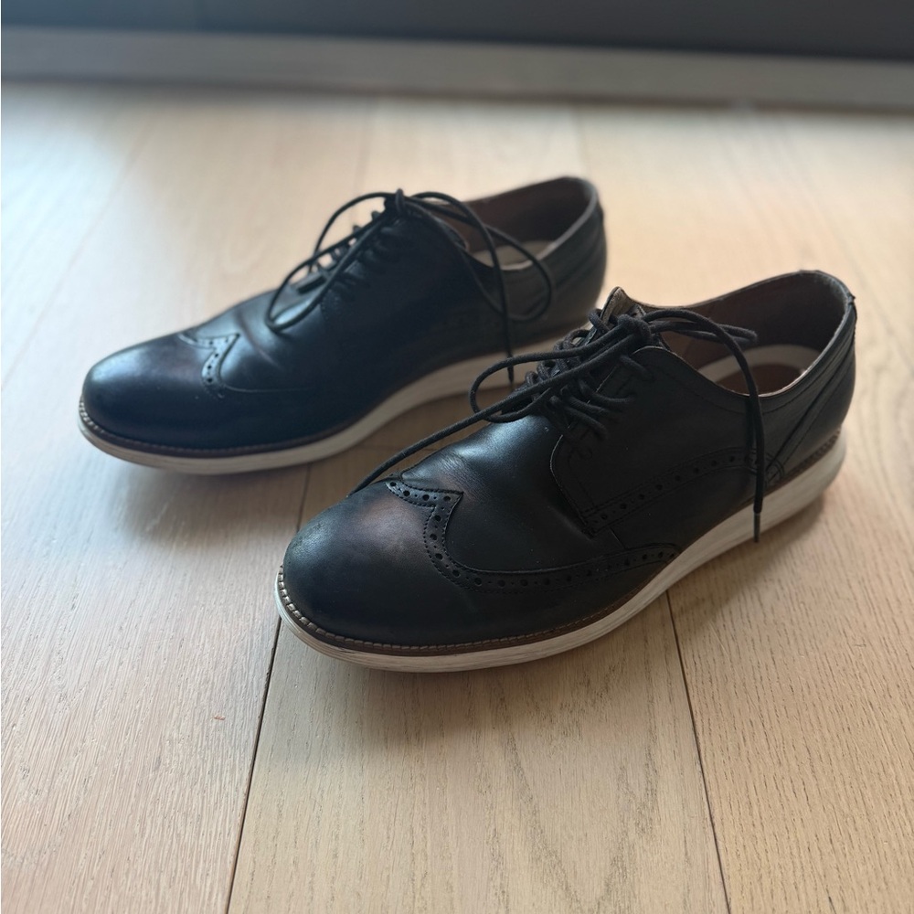 Cole Haan Original Grand Black Leather Men's Shoes